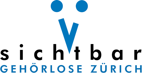 Logo von sichtbar GEHÖRLOSE ZÜRICH